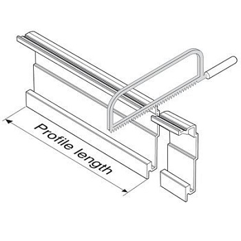 Z10T1143B SERVO-DRIVE, горизонтальный несущий профиль 1143мм
