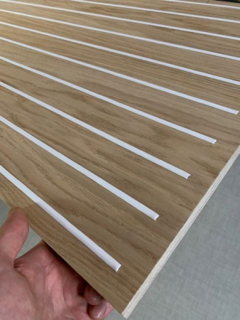 Панель LINE в высокий ящик Blum TANDEMBOX дуб в базу 450