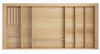 Лоток TETRIS V1 с держ. ножей в ящик Blum LEGRABOX дуб в базу 1200